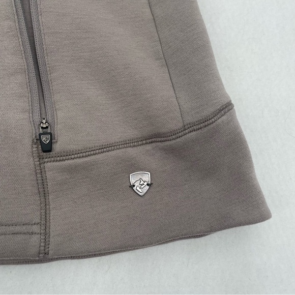 KUHL Women’s Freethinkr Hoodie full zip sweatshirt dusty purple size: Large - Picture 9 of 14